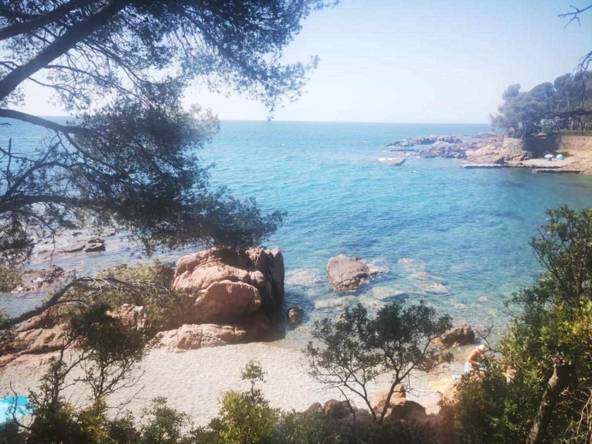 Mobil Home Neuf Camping L Ile Dor Plage St Raphael Avec Piscine Saint-Raphaël Екстериор снимка