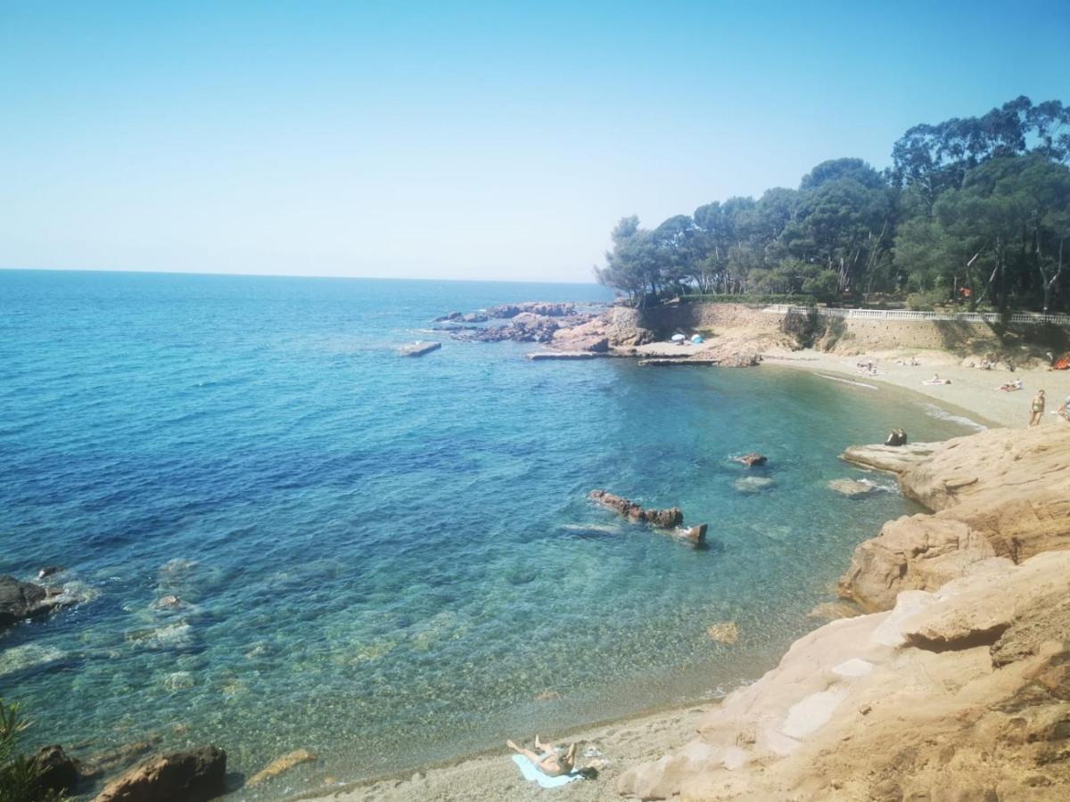 Mobil Home Neuf Camping L Ile Dor Plage St Raphael Avec Piscine Saint-Raphaël Екстериор снимка